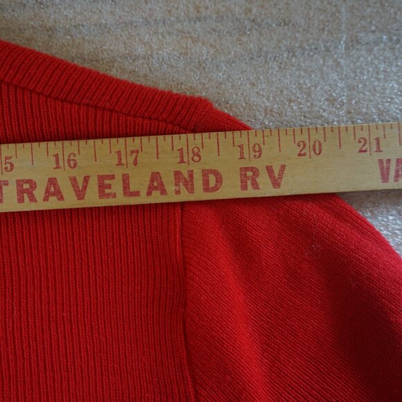 Vintage JCPenney Womens Medium Embroidered Sweater (Kitten, Cat, Flowers) - Picture 7 of 9